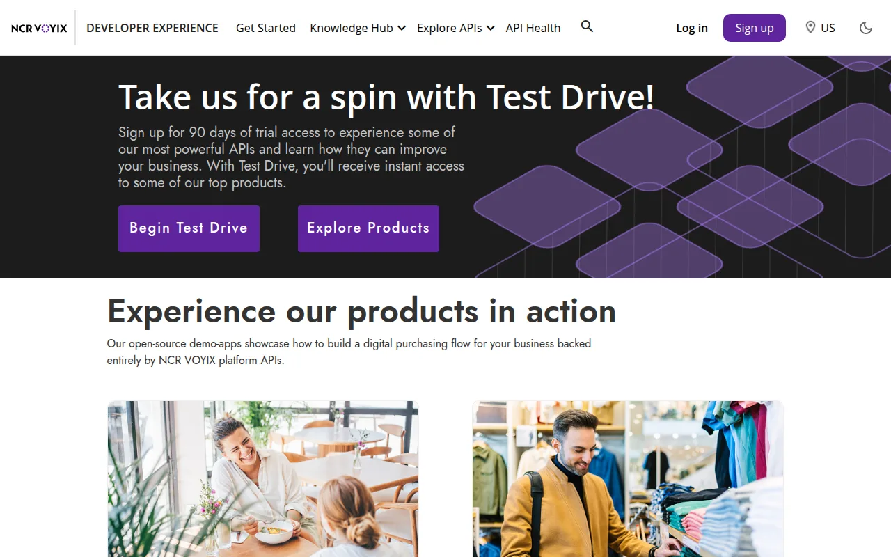 Aloha (NCR Voyix) API documentation screenshot