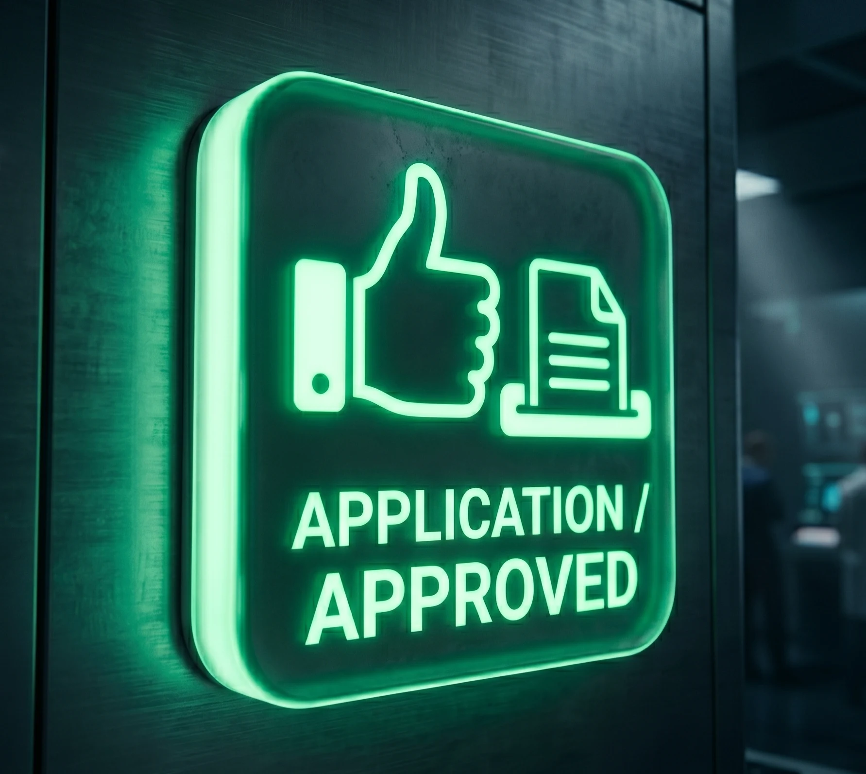 Application approved — client portal invite sent within 48 hours