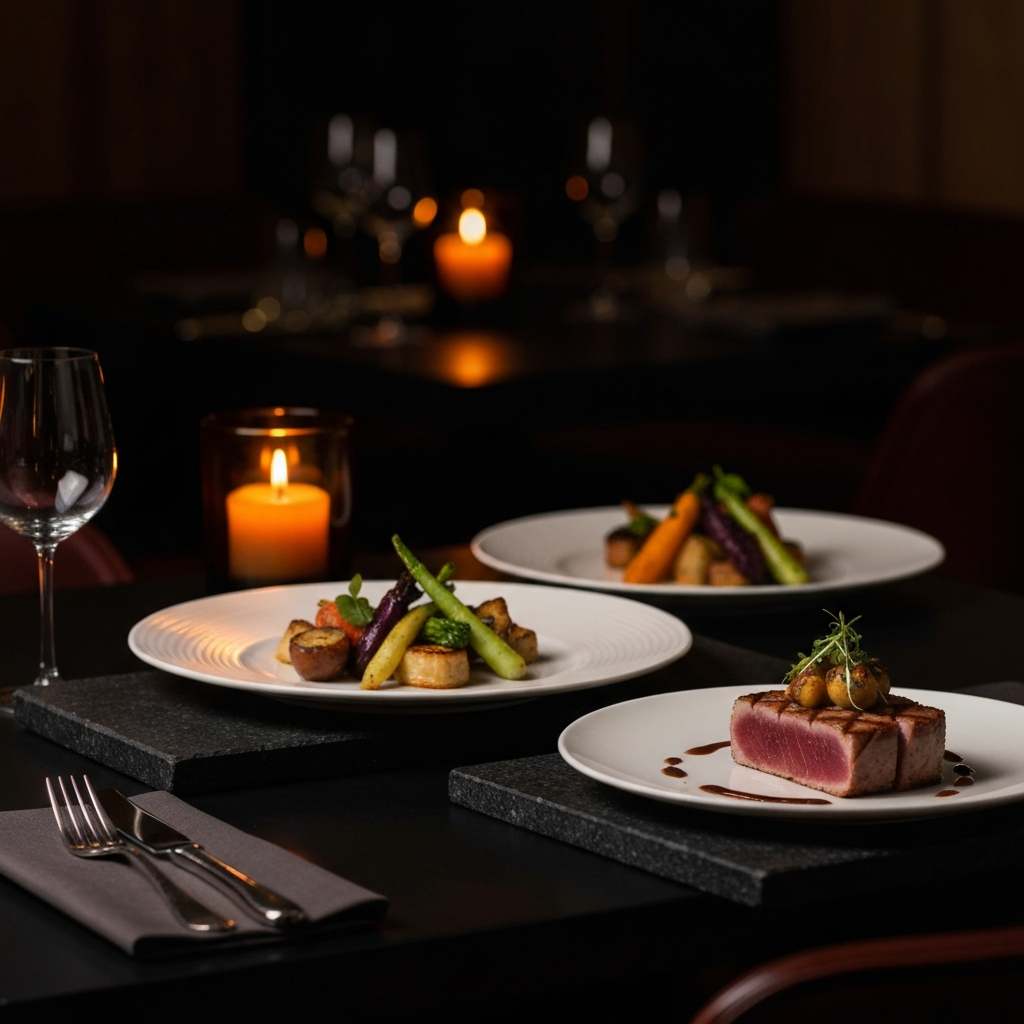 Fine dining restaurant website
